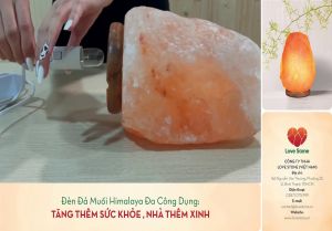 Đèn Đá Muối Himalaya Có Đa Công Dụng: Tăng Thêm Sức Khỏe Nhà Thêm Xinh