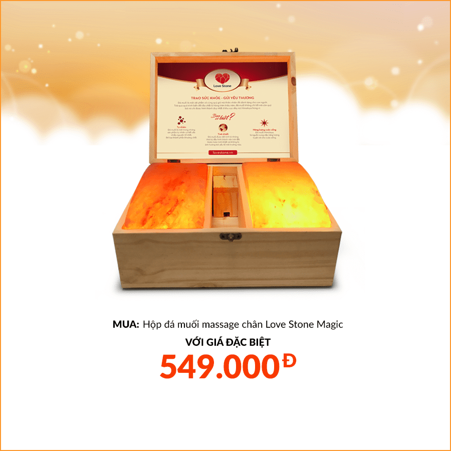 MUA hộp đá muối Love Stone Magic với giá đặc biệt chỉ 549k