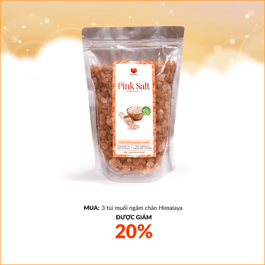 MUA 3kg muối ngâm chân giảm 20%